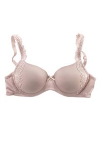 Lascana, Damen wire bra w/foam, Rosa