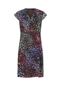 More & More MORE & MORE, Damen Kleid, Royalblau / Khaki / Hellgrün / Rotviolett