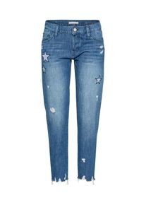 Rich & Royal Rich & Royal, Damen Mid Waist Jeans 'Ex Boyfriend', Blue Denim