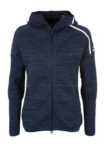 adidas Performance, Damen Sweatjacke 'Parley', Hellblau / Dunkelblau