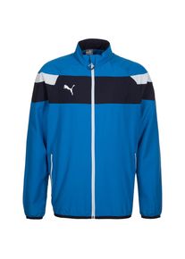 Puma, Herren Trainingsjacke 'Spirit II Woven', Himmelblau / Dunkelblau / Weiß