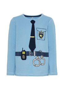 name it, T-Shirt, Hellblau / Dunkelblau / Grau