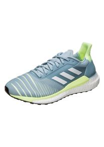 adidas Performance, Damen Laufschuh 'Solar Glide', Rauchblau / Neongelb