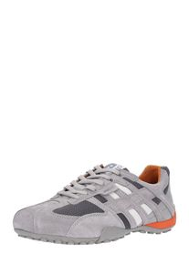 Geox, Herren Sneaker 'UOMO SNAKE', Anthrazit / Hellgrau / Orange