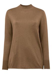 sheego Casual, Damen Pullover, Karamell