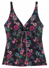 Venice Beach, Damen B&uuml;gel-Tankini-Top 'Sugar', T&uuml;rkis / Gelb / Lachs / Pink / Schwarz / Wei&szlig;
