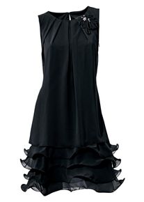 Heine, Damen Cocktailkleid, Schwarz