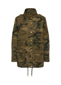 Urban Classics, Damen Jacke, Creme / Dunkelgrau / Khaki