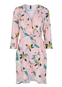 Y.A.S, Damen Blu Wickel Minikleid, Pink