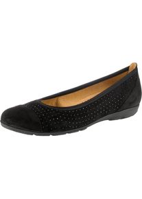 Gabor, Damen Ballerinas, Schwarz