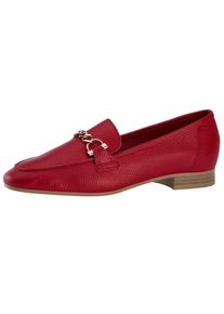 Heine, Damen Slipper, Rot