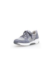 Gabor, Damen Schn&uuml;rschuhe, Taubenblau / Silber