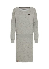 Naketano, Damen Sweatshirtkleid, Graumeliert