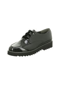 Paul Green, Damen Schn&uuml;rschuhe, Schwarz