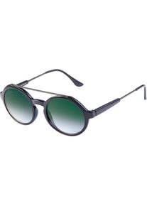 MSTRDS, Damen Sonnenbrille 'MasterDis Retro space', Grün / Schwarz