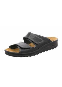 Romika, Herren Pantolette, Schwarz