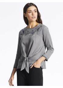 Khujo, Damen Shirt 'CAIMA', Grau