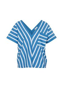 Drykorn, Damen Shirt 'TALEA', Blau / Weiß