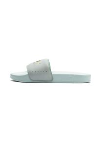 Puma, Herren Schuhe 'Suede', Pastellblau / Gold