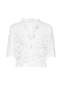 Kaffe, Damen Bolero 'Edda', Weiß