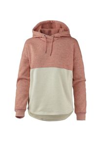 Maui Wowie, Damen Fleecehoodie, Camel / Altrosa