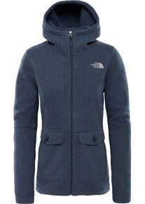 The North Face, Damen Fleecejacke 'Crescent', Blau / Wei&szlig;