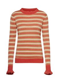 Pepe Jeans, Damen Pullover 'Estel', Beige / Rot