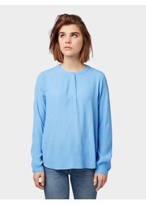 Tom Tailor Denim, Damen Bluse, Hellblau