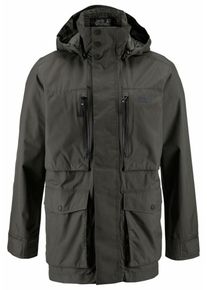 Jack Wolfskin, Herren Funktionsjacke 'Bridgeport', Khaki