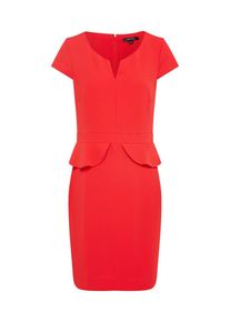 comma, Damen Abendkleid, Rot
