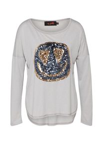 miss goodlife, Damen Langarmshirt, Hellgrau