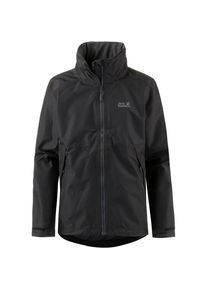 Jack Wolfskin, Herren Funktionsjacke 'Evandale', Schwarz