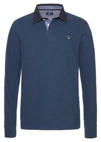 Gant, Herren Shirt 'The Original Heavy Rugger', Marine