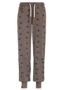 Naketano, Damen Hose, Braunmeliert