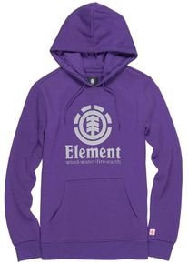 Element, Herren Pullover 'Vertical', Hellgrau / Neonlila