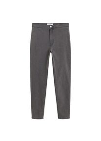 Violeta by Mango, Damen Jeans 'Tania', Grey Denim