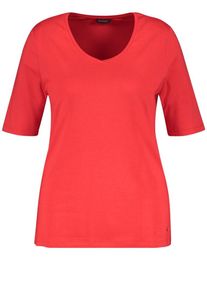 SAMOON, Damen T-Shirt, Rot