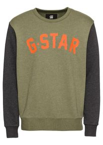 G-Star Raw, Herren Sweatshirt 'Halgen core r sw l/s', Oliv
