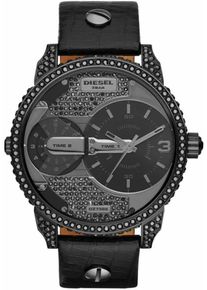 Diesel, Damen Quarzuhr 'MINI DADDY', Schwarz