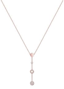 Elli, Damen Kette 'Kreis', Rosegold