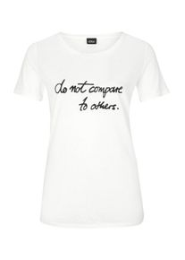 s.Oliver BLACK LABEL, Damen Shirt mit Kaviar-Print, Schwarz / Weiß