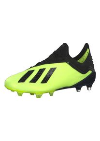 adidas Performance, Herren Fußballschuhe 'X 18.1 FG', Gelb / Schwarz
