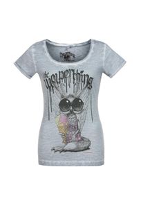 Stockerpoint, Damen Trachtenshirt, Blaumeliert / Mischfarben