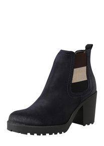 Tommy Jeans, Damen Leder-Boot 'ESSENTIAL', Nachtblau