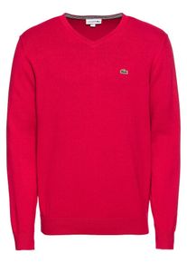 Lacoste, Herren Pullover 'Logo', Hellrot