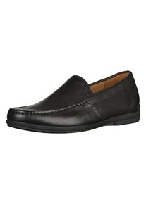 Geox, Herren Slipper, Schwarz