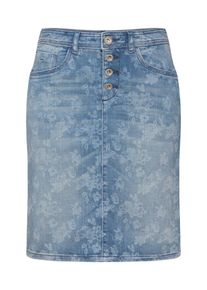Tom Tailor, Damen Jeansrock, Blau