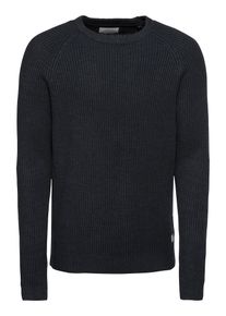 Jack & Jones JACK & JONES, Herren Pullover 'ORNEWPANNEL', Dunkelblau