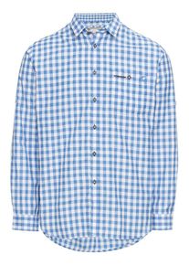 Stockerpoint, Herren Hemd 'Mitchel', Blau / Weiß