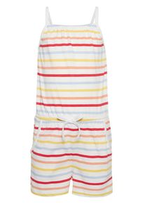 name it, Mädchen Print Playsuit, Hellblau / Gelb / Apricot / Rot / Weiß